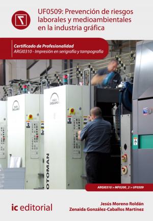 Cover of the book Prevención de Riesgos Laborales y medioambientales en la industria gráfica. ARGI0310 by S.C. Comunicación Sostenible