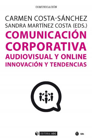 Book cover of Comunicación corporativa audiovisual y online