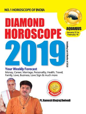 Book cover of DIAMOND HOROSCOPE AQUARIUS 2019