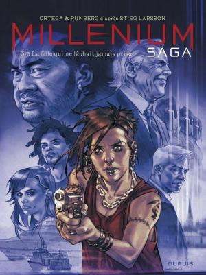 Cover of the book Millénium saga - tome 3 - La fille qui ne lâchait jamais prise by Émilie Alibert, Valérie Vernay, Denis Lapière
