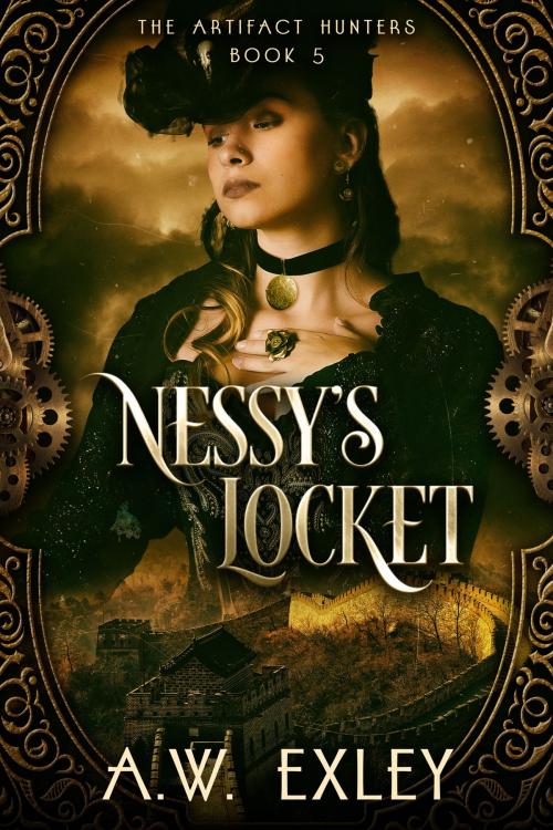 Cover of the book Nessy's Locket by A.W. Exley, Ribbonwood Press