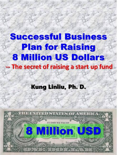 Cover of the book Successful Business Plan For Raising 8 Million US Dollars by Kung Linliu, Kung Linliu