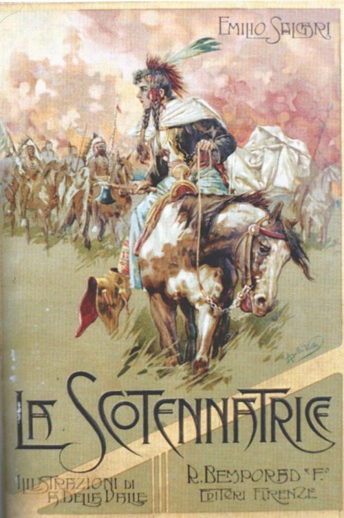 Cover of the book La Scotennatrice by Emilio Salgari, Emilio Salgari