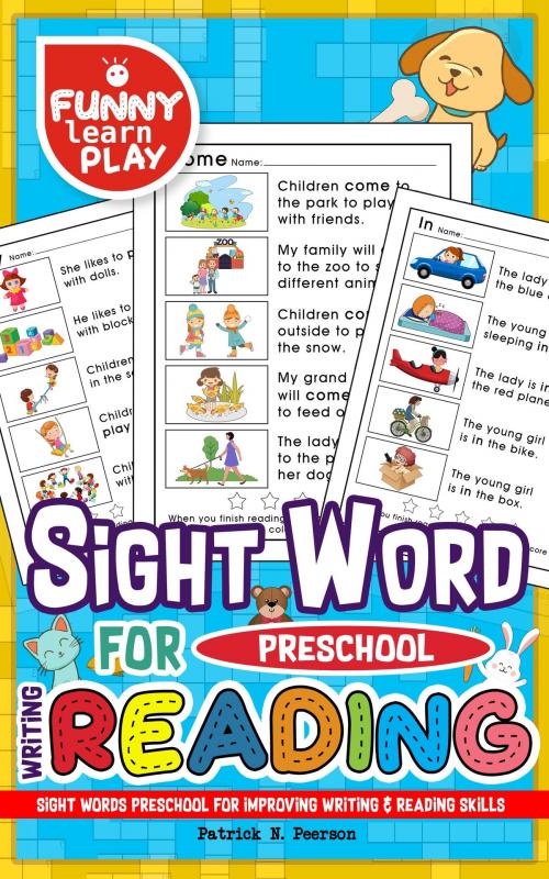 Cover of the book Sight Words Preschool by Patrick N. Peerson, Funny Learn Play