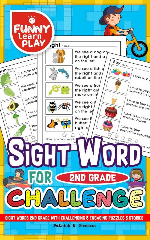Cover of the book Sight Words 2nd Grade by Patrick N. Peerson, Funny Learn Play