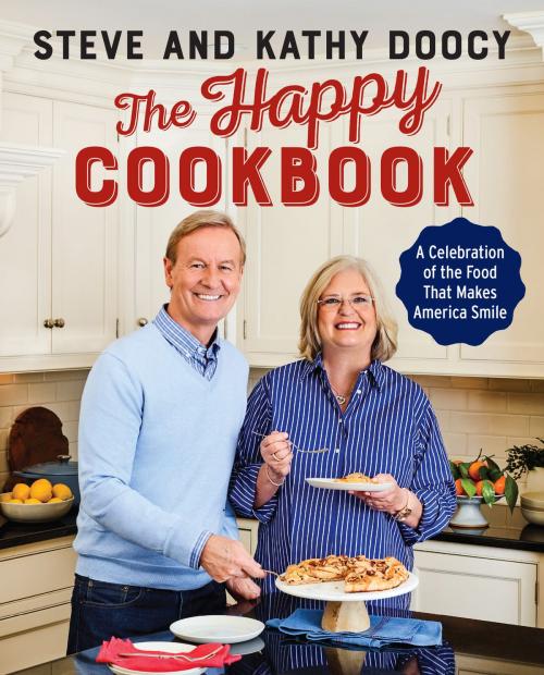 Cover of the book The Happy Cookbook by Steve Doocy, Kathy Doocy, William Morrow Cookbooks