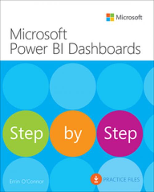 Cover of the book Microsoft Power BI Dashboards Step by Step by Errin O'Connor, Pearson Education