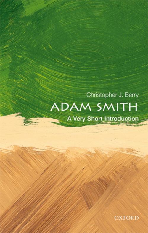 Cover of the book Adam Smith: A Very Short Introduction by Christopher J. Berry, OUP Oxford