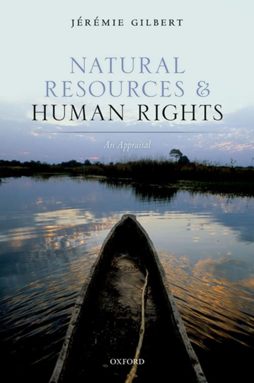 Cover of the book Natural Resources and Human Rights by Jérémie Gilbert, OUP Oxford