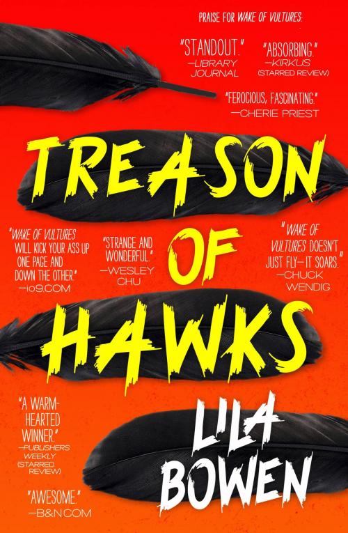 Cover of the book Treason of Hawks by Lila Bowen, Orbit