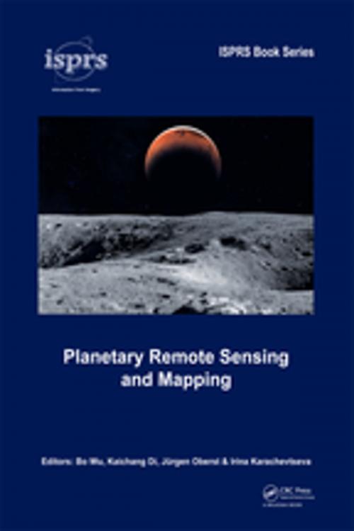 Cover of the book Planetary Remote Sensing and Mapping by , CRC Press