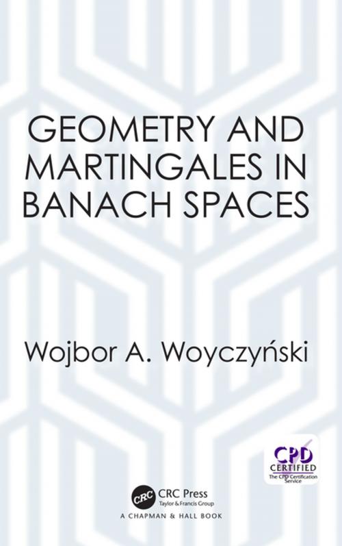 Cover of the book Geometry and Martingales in Banach Spaces by Wojbor A. Woyczynski, CRC Press