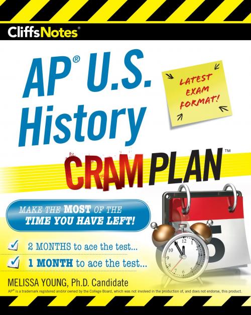 Cover of the book CliffsNotes AP U.S. History Cram Plan by Melissa Young, M.A., HMH Books