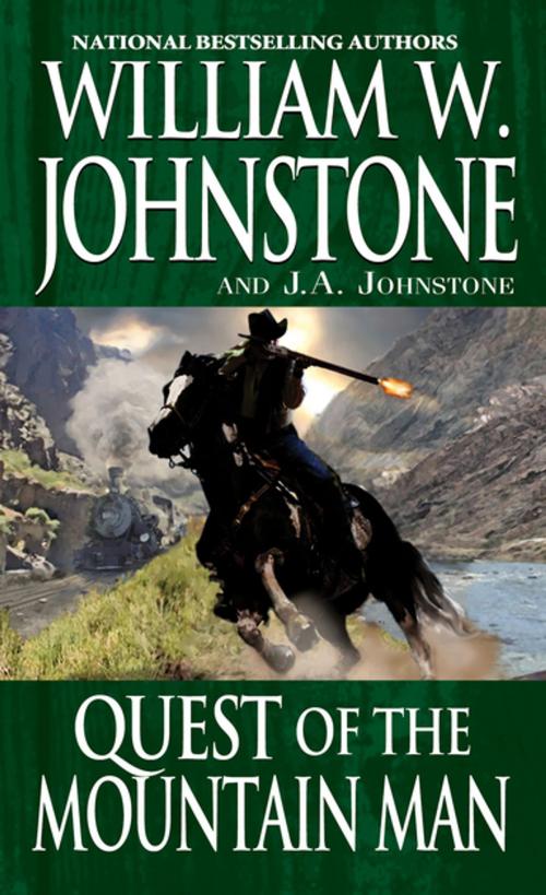 Cover of the book Quest of the Mountain Man by William W. Johnstone, Pinnacle Books