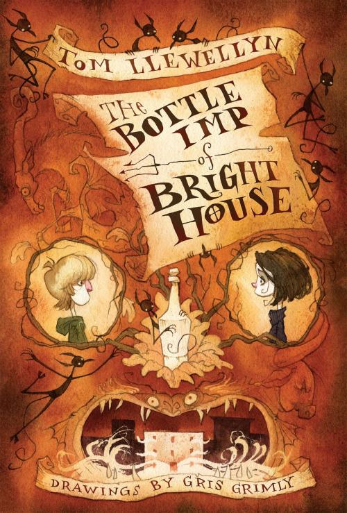 Cover of the book The Bottle Imp of Bright House by Tom Llewellyn, Holiday House