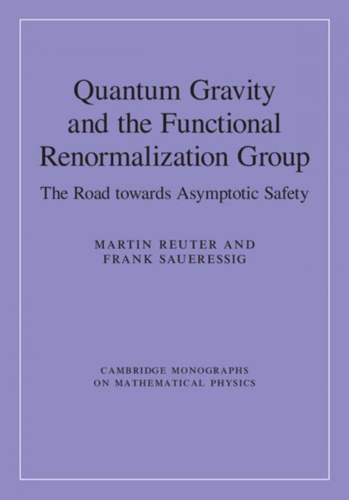 Cover of the book Quantum Gravity and the Functional Renormalization Group by Martin Reuter, Frank Saueressig, Cambridge University Press