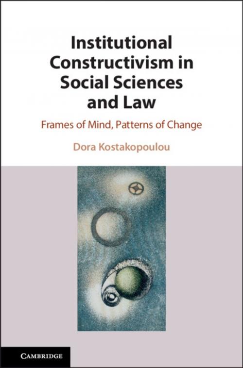 Cover of the book Institutional Constructivism in Social Sciences and Law by Dora Kostakopoulou, Cambridge University Press
