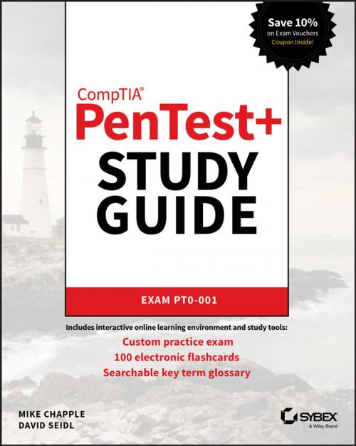 Cover of the book CompTIA PenTest+ Study Guide by Mike Chapple, David Seidl, Wiley