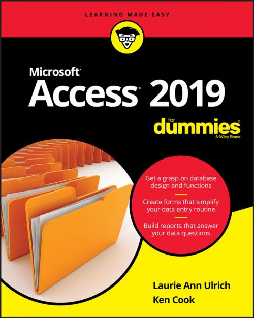 Cover of the book Access 2019 For Dummies by Laurie A. Ulrich, Ken Cook, Wiley