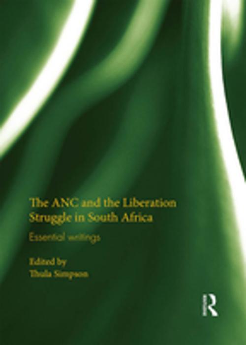 Cover of the book The ANC and the Liberation Struggle in South Africa by , Taylor and Francis