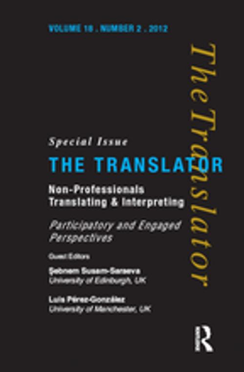 Cover of the book Non-Professional Translating and Interpreting by , Taylor and Francis