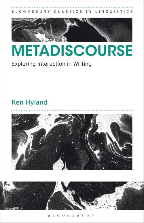 Cover of the book Metadiscourse by Professor Ken Hyland, Bloomsbury Publishing