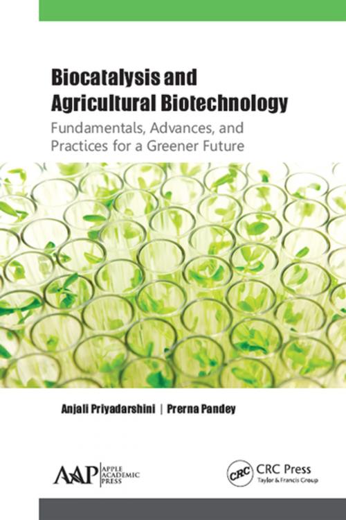 Cover of the book Biocatalysis and Agricultural Biotechnology: Fundamentals, Advances, and Practices for a Greener Future by Anjali Priyadarshini, Prerna Pandey, Apple Academic Press