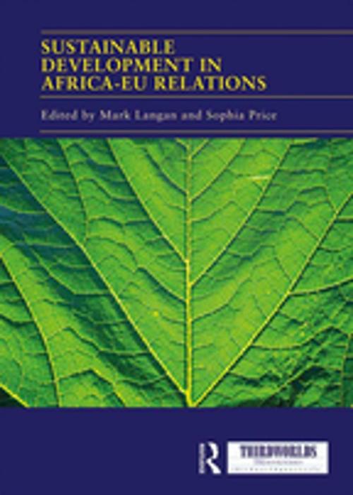 Cover of the book Sustainable Development in Africa-EU relations by , Taylor and Francis