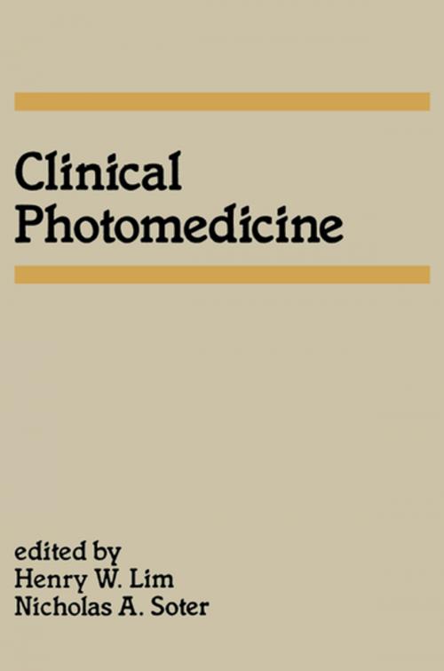 Cover of the book Clinical Photomedicine by H.W. Lim, CRC Press