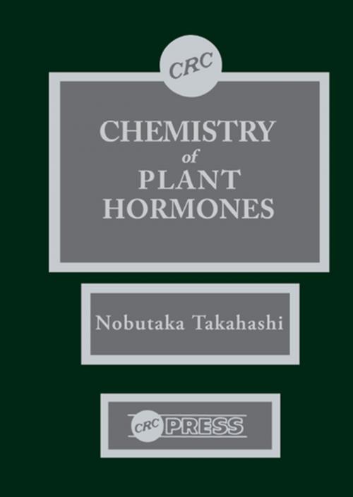 Cover of the book Chemistry of Plant Hormones by Nobutaka Takahashi, CRC Press