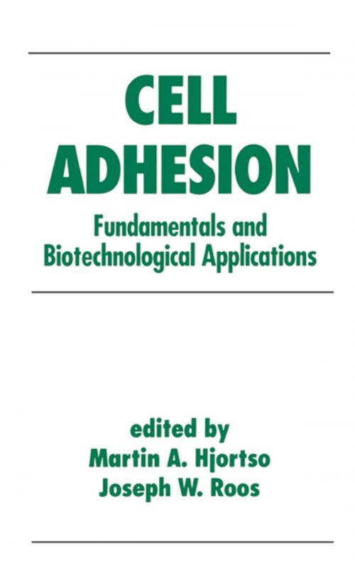 Cover of the book Cell Adhesion in Bioprocessing and Biotechnology by , CRC Press