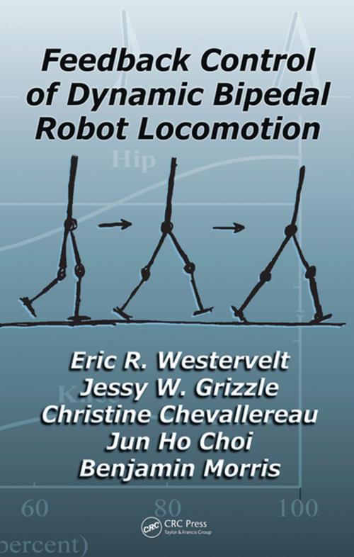 Cover of the book Feedback Control of Dynamic Bipedal Robot Locomotion by Eric R. Westervelt, Jessy W. Grizzle, Christine Chevallereau, Jun Ho Choi, Benjamin Morris, CRC Press