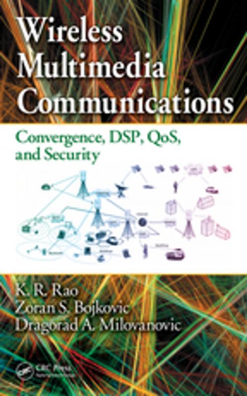 Cover of the book Wireless Multimedia Communications by K.R. Rao, Zoran S. Bojkovic, Dragorad A. Milovanovic, CRC Press