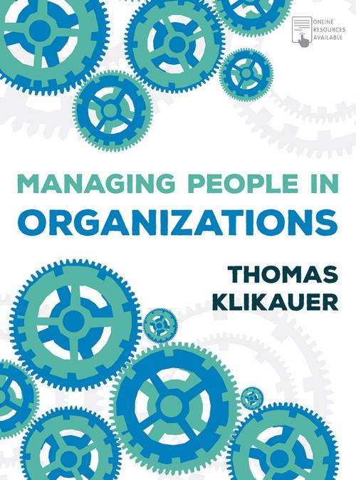 Cover of the book Managing People in Organizations by Thomas Klikauer, Macmillan Education UK