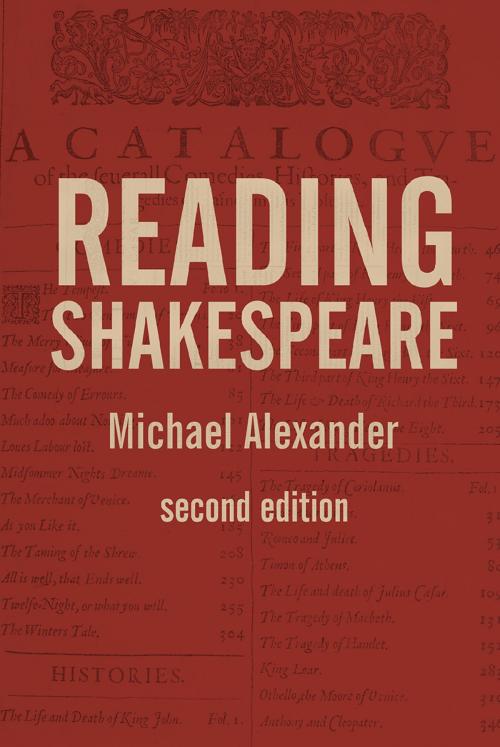 Cover of the book Reading Shakespeare by Michael Alexander, Macmillan Education UK