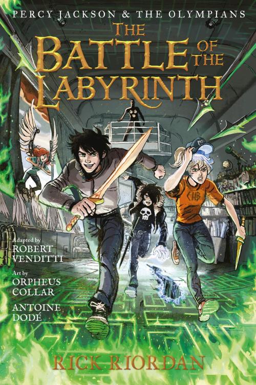 Cover of the book Battle of the Labyrinth: The Graphic Novel, The by Rick Riordan, Robert Venditti, Disney Book Group