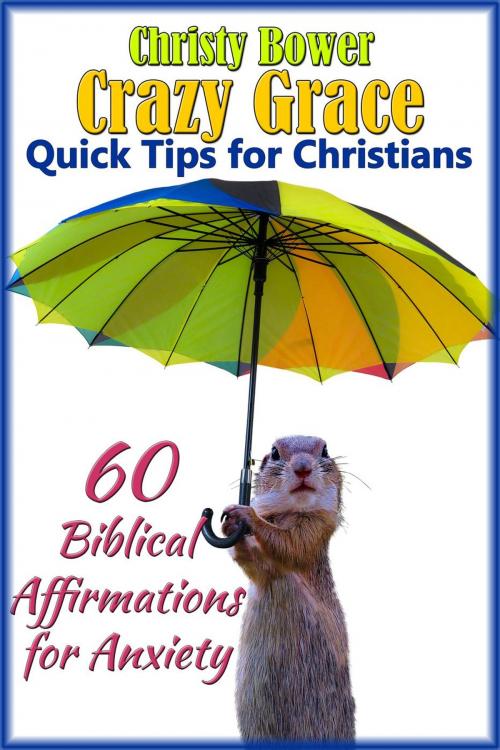 Cover of the book 60 Biblical Affirmations for Anxiety by Christy Bower, Christy Bower