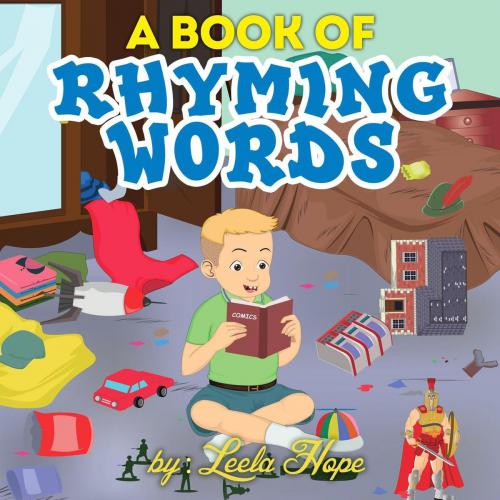 Cover of the book A Book of Rhyming Words by leela hope, The New Kid's Books Publishing