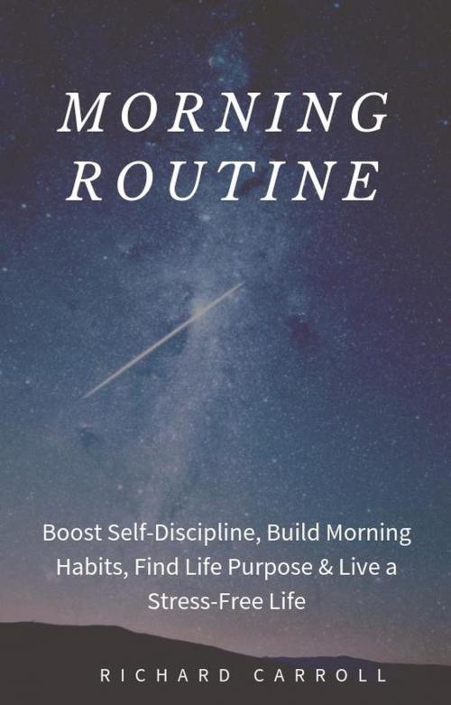 Cover of the book Morning Routine: Boost Self-Discipline, Build Morning Habits, Find Life Purpose & Live a Stress-Free Life by Richard Carroll, Richard Carroll