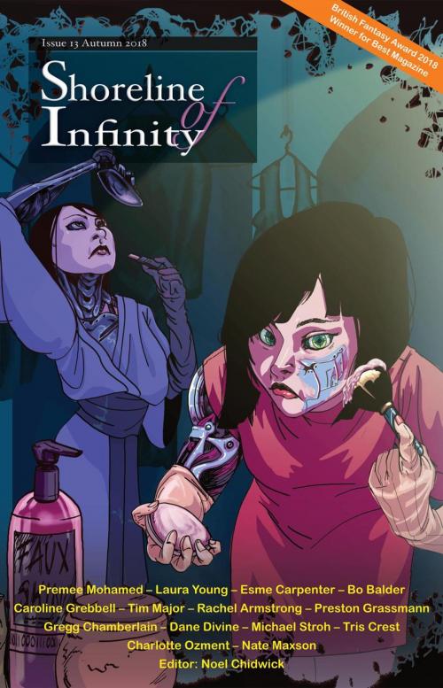 Cover of the book Shoreline of Infinity 13 by Rachel Armstrong, Esme Carpenter, Premee Mohamed, Laura Young, Preston Grassmann, Tim Major, Caroline Grebbell, The New Curiosity Shop