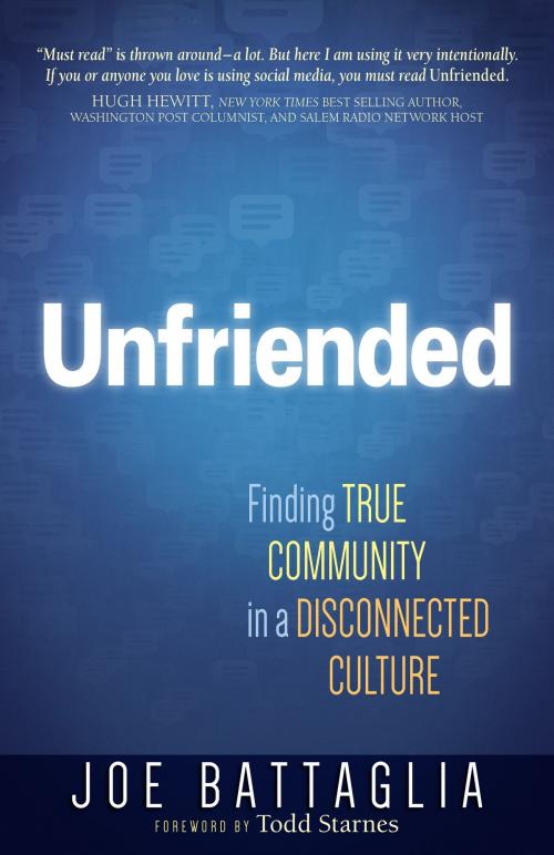 Cover of the book Unfriended by Joe Battaglia, BroadStreet Publishing Group, LLC