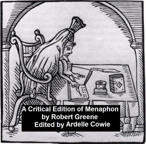 Cover of the book A Critical Edition of Menaphon by Robert Greene, Seltzer Books