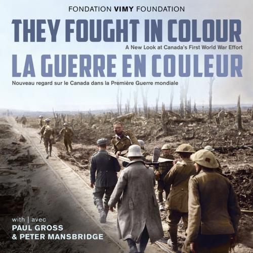 Cover of the book They Fought in Colour / La Guerre en couleur by Peter Mansbridge, Dundurn