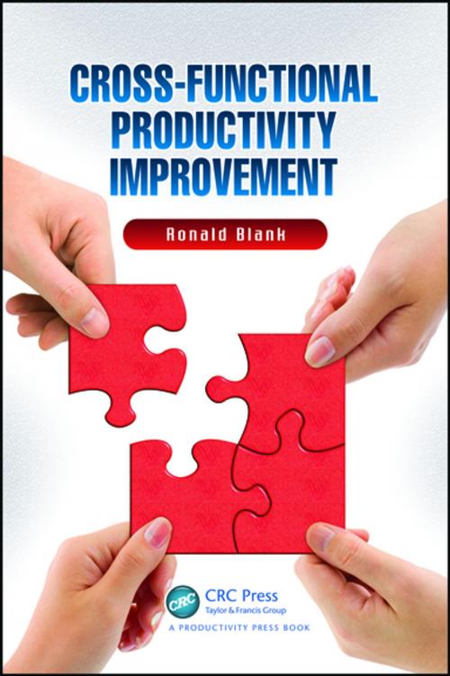 Cover of the book Cross-Functional Productivity Improvement by Ronald Blank, Taylor and Francis