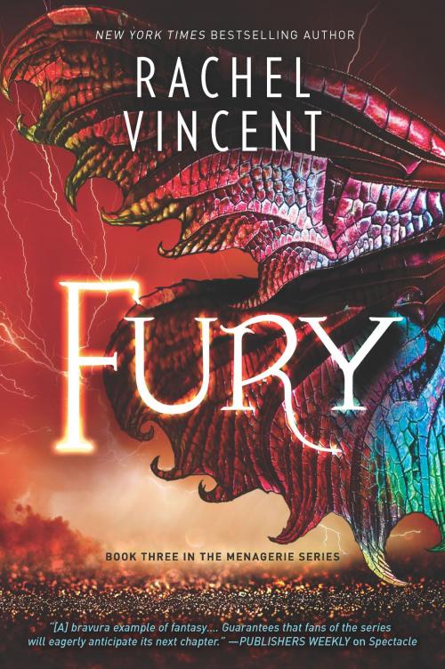 Cover of the book Fury by Rachel Vincent, MIRA Books