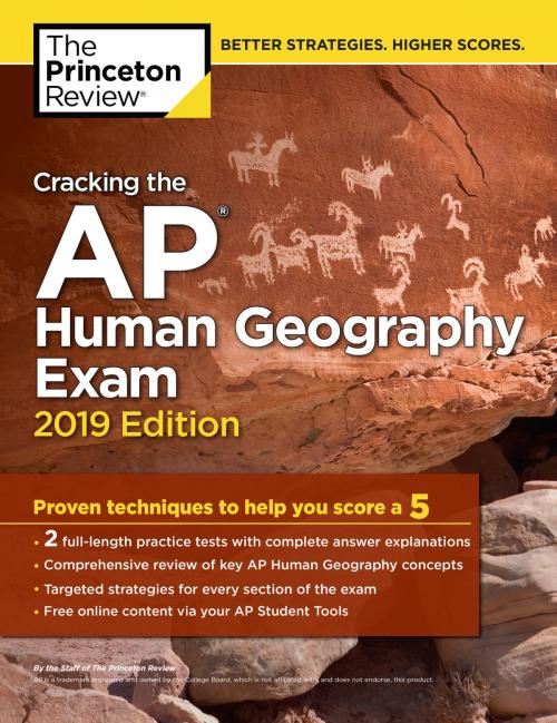 Cover of the book Cracking the AP Human Geography Exam, 2019 Edition by The Princeton Review, Random House Children's Books