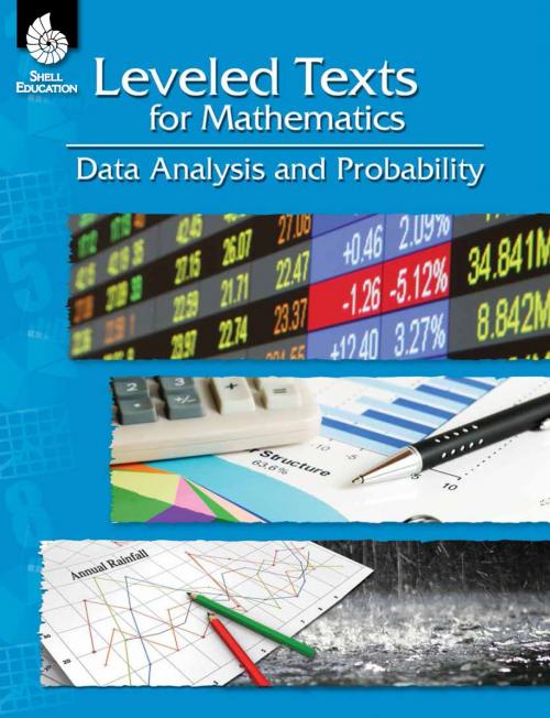 Cover of the book Leveled Texts for Mathematics: Data Analysis and Probability by Stephanie Paris, Shell Education