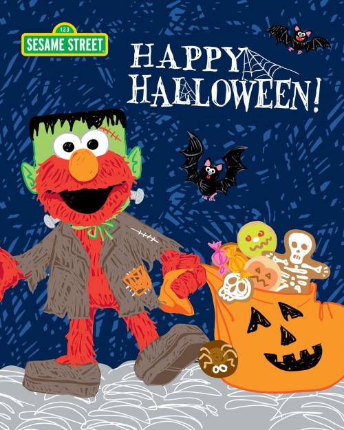 Cover of the book Happy Halloween! by Lillian Jaine, SESAME WORKSHOP