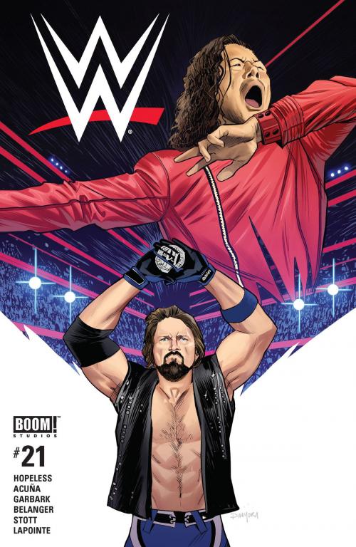 Cover of the book WWE #21 by Dennis Hopeless, Doug Garbark, BOOM! Studios
