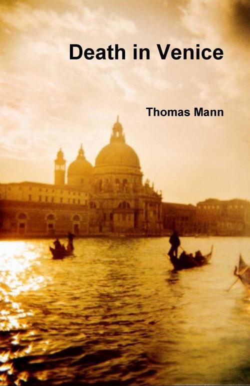 Cover of the book Death in Venice by Thomas Mann, Upfront